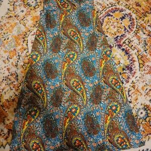 Azules Multicolor Paisley Maxi Skirt